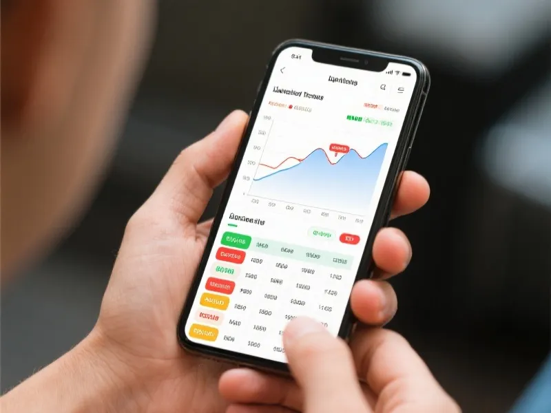 移动端走势图表体验